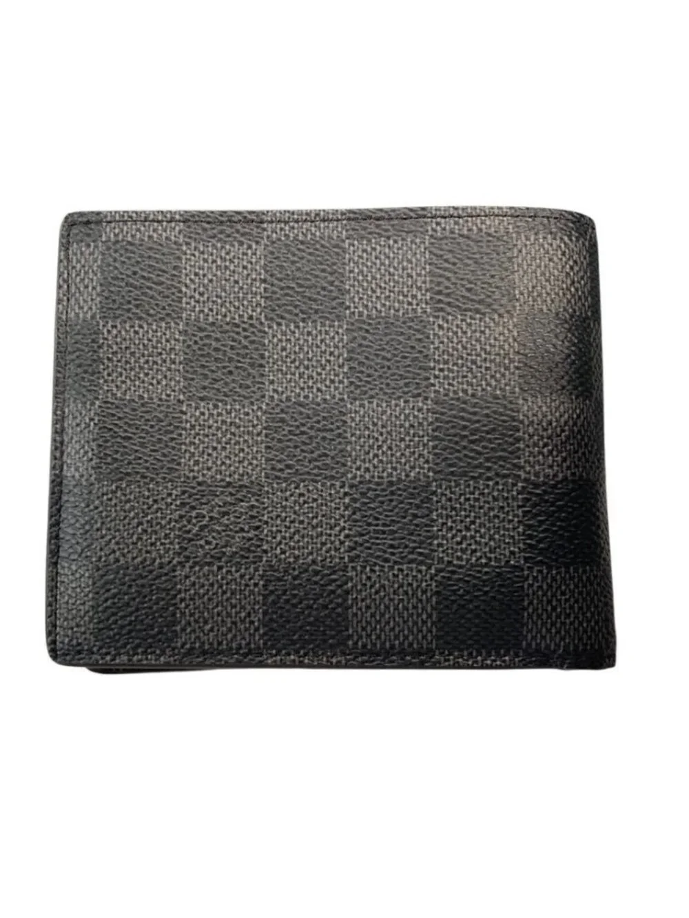 Louis Vuitton Portefeuille Amerigo NM Damier Graphite IC Folded Wallet Bifold